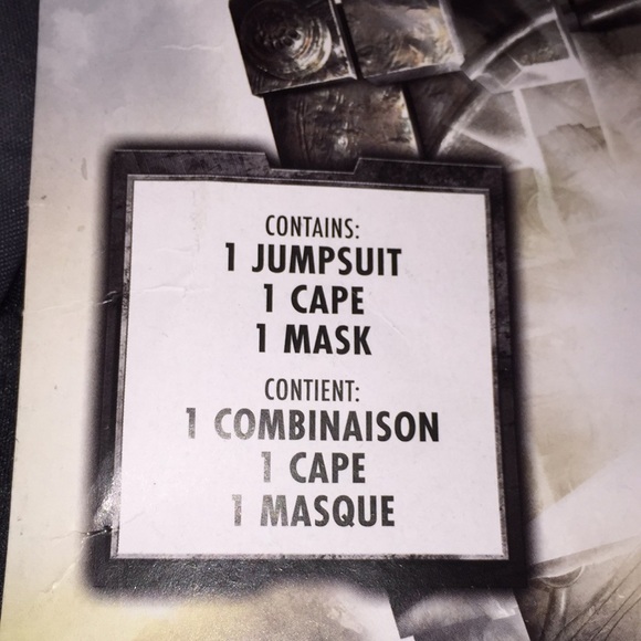 Batman Boys 3 Piece Halloween Pretend Play Superhero Costume Size Medium… - Picture 5 of 13